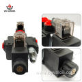 12V DC 1Spool Hydraulic Monoblock Solenoid Control Valve